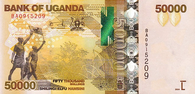 (517) ** PNew (PN54g) Uganda - 50.000 Shillings (2024)